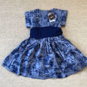 Sz 5 Tea Collection Girls Holiday Dress